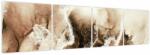 Mivali Tablou - Abstract, din patru bucăți 160x40 cm (V023981V16040)