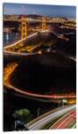 Mivali Tablou - Golden Gate Bridge, dintr-o bucată 20x30 cm (V021510V2030)