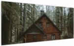 Mivali Tablou - Cabana montană, dintr-o bucată 120x50 cm (V021660V12050)