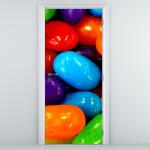 Mivali Fototapeta pentru ușă bomboane colorate (D014812D95205)