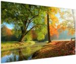 Mivali Tablou - Peisaj liniștit de toamnă, dintr-o bucată 150x100 cm (V023403V150100)