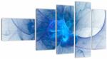 Mivali Tablou abstract, din cinci bucăți 110x60 cm (V020154V11060)
