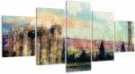 Mivali Tablou - Acropole, Atena, Grecia, din cinci bucăți 150x80 cm (V022915V150805PCS)