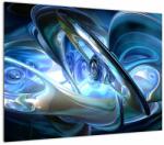 Mivali Tabloul fractalilor în albastru, dintr-o bucată 70x50 cm (V020068V7050)