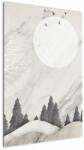 Mivali Tablou - Peisaj de iarnă, dintr-o bucată 60x90 cm (V022418V6090)