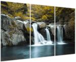 Mivali Tablou - Cascade, Lushan, China, din trei bucăți 120x80 cm (V023674V120803PCS)