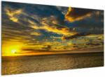 Mivali Apus de soare la mare, dintr-o bucată 120x70 cm (V020085V12070)