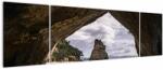 Mivali Tablou din peșteră, Noua Zeelanda, din trei bucăți 170x50 cm (V021543V17050)