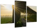 Mivali Tablou cu alee, din trei bucăți 90x60 cm (V020850V90603PCS)