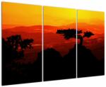 Mivali Tablou -Apus de soare, din trei bucăți 120x80 cm (V021903V120803PCS)