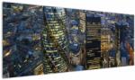 Mivali Tablou - Panorama de seară a Londrei, dintr-o bucată 145x58 cm (V023303V14558)