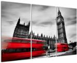 Mivali Tablou - Houses of Parliament din Londra, din trei bucăți 120x80 cm (V021939V120803PCS)