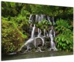 Mivali Tablou - Cascadă tropicală, dintr-o bucată 90x60 cm (V022550V9060)