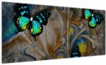 Mivali Tablou - Fluturi strălucitori în imagine, dintr-o bucată 100x40 cm (V022761V10040)