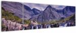 Mivali Tablou cu cascade, din trei bucăți 170x50 cm (V020913V17050)