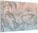 Mivali Tablou - Plante tropicale pe perete, dintr-o bucată 70x50 cm (V022877V7050)