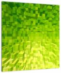 Mivali Tabloul cuburilor galbenverzui, dintr-o bucată 40x40 cm (V020057V4040)