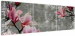 Mivali Tablou cu flori, din trei bucăți 150x50 cm (V022313V15050)