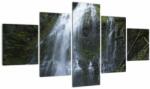 Mivali Tablou cu cascadă, din cinci bucăți 125x70 cm (V020802V12570)