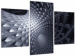 Mivali Tablou - Abstract 3D, din trei bucăți 90x60 cm (V022325V90603PCS)