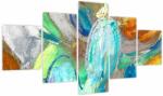 Mivali Tablou - Abstract colorat, din cinci bucăți 125x70 cm (V023783V12570)