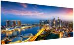 Mivali Tablou - Singapore, Asia, dintr-o bucată 250x125 cm (V023091V250125)
