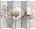 Mivali Paravan - Florile albe, din 5 bucăți, 210x170 cm (P020898P225180)