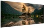 Mivali Tablou - lacul în munți, dintr-o bucată 200x100 cm (V020080V200100)