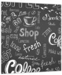 Mivali Tablou pe sticlă - Coffee (V023626V3030GD)