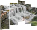 Mivali Tablou cu cascade, din cinci bucăți 125x90 cm (V020328V12590)