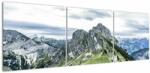 Mivali Tablou - Crestele munților, din trei bucăți 150x50 cm (V022682V15050)