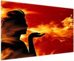 Mivali Tablou femeii în foc, dintr-o bucată 150x100 cm (V022189V150100)