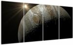 Mivali Tablou cu planetă în cosmos, din patru bucăți 160x80 cm (V020810V16080)