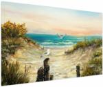 Mivali Tablou - Plaja cu nisip, dintr-o bucată 150x100 cm (V022996V150100)