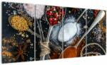 Mivali Tablou cu condimente, din patru bucăți 160x80 cm (V020697V16080)