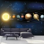 Mivali Fototapet - Sistem planetar, vlies, 245x170 cm (T101019TQ5)