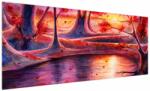 Mivali Tablou cu pădurea fermecată, dintr-o bucată 250x125 cm (V021767V250125)