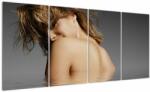 Mivali Tablou - Imaginea unei femei care face baie, din patru bucăți 160x80 cm (V023475V16080)