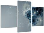 Mivali Tablou - Flori delicate, din trei bucăți 90x60 cm (V023555V90603PCS)