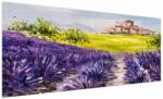 Mivali Tablou - Provence, Franța, pictură în ulei, dintr-o bucată 250x125 cm (V022948V250125)