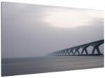 Mivali Tablou - Podul în ceață, dintr-o bucată 120x70 cm (V022726V12070)