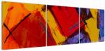 Mivali Tablou cu abstracție, din trei bucăți 150x50 cm (V021139V15050)