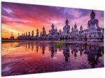 Mivali Tablou - Buddha la apus, dintr-o bucată 120x70 cm (V022840V12070)