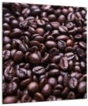 Mivali Tablou pe sticlă cu boabe de cafea, dintr-o bucată 40x40 cm pe sticlă (V021224V4040GD)