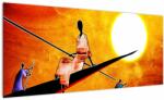 Mivali Tablou picturii epochale străveche, dintr-o bucată 100x40 cm (V022042V10040)