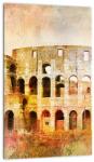 Mivali Tablou - Pictură digitală, Colosseum, Roma, Italia, dintr-o bucată 20x30 cm (V023160V2030)