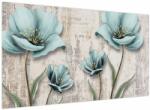 Mivali Tablou - Flori texturate, dintr-o bucată 120x70 cm (V024094V12070)
