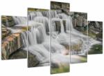 Mivali Tablou cu cascade, din cinci bucăți 150x105 cm (V020328V150105)