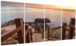 Mivali Tablou - Coborâre la mare, din patru bucăți 160x80 cm (V023971V16080)