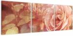 Mivali Tablou cu trandafir, din trei bucăți 120x40 cm (V022255V12040)